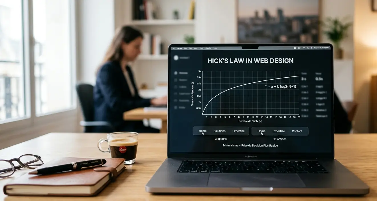 Optimiser la navigation de votre site wordpress avec la loi de Hick